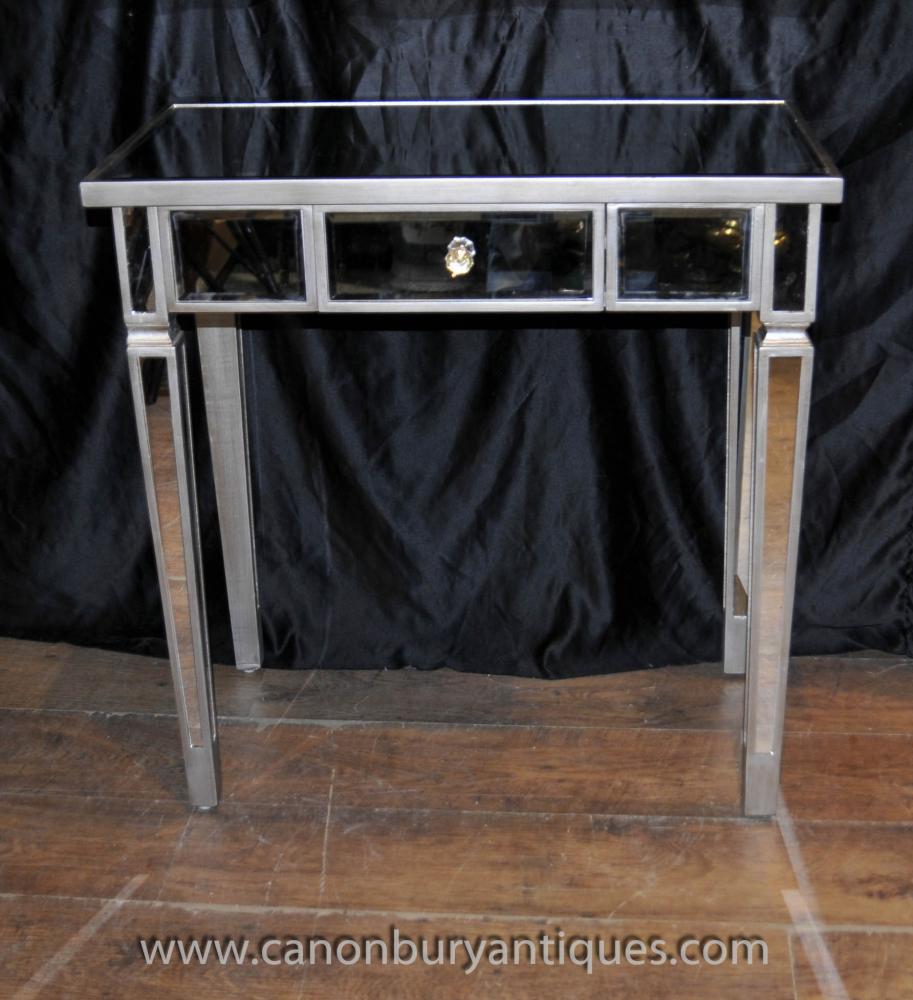 ミラーコンソールテーブルアールデコテーブルミラー家具 | 英語の骨董品